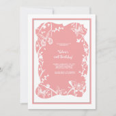 Butterfly Meadow Uitnodiging (Voorkant)