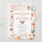 Butterfly Meadow Waterverf Vrijgezellenfeest CUSTO Kaart (Voorkant)