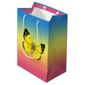 Butterfly Medium Cadeauzakje (Voorkant Gekanteld)