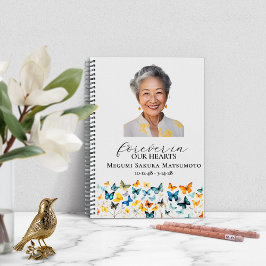 Butterfly Memorial Foto Keepsake Spiraal Notitiebo Notitieboek