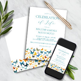 Butterfly Memorial uitnodiging