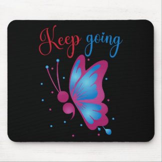 Butterfly Mental Health Suicide Awareness Semicolo Muismat