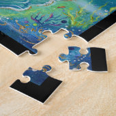 Butterfly Mermaid innerlijke vrede door Renee Lavo Legpuzzel (Zijkant)