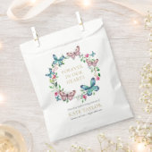 Butterfly met begrafeniskundig herdenkingspakket bedankzakje (Geknipt)