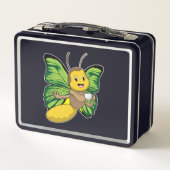 Butterfly met beker koffie (Achterkant)