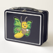 Butterfly met beker koffie (Voorkant)