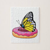 Butterfly met Donut Legpuzzel (Verticaal)