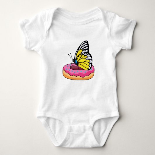 Butterfly met Donut Romper (Voorkant)