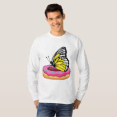 Butterfly met Donut T-shirt (Voorkant volledig)
