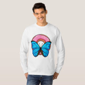 Butterfly met Donut T-shirt (Voorkant volledig)