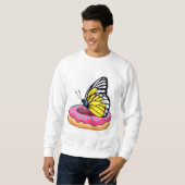 Butterfly met Donut Trui (Voorkant volledig)