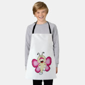 Butterfly met kostuum schort (Gedragen)