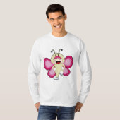 Butterfly met kostuum t-shirt (Voorkant volledig)