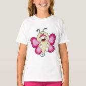 Butterfly met kostuum t-shirt (Voorkant)