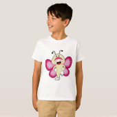 Butterfly met kostuum t-shirt (Voorkant volledig)