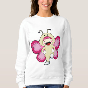 Butterfly met kostuum trui