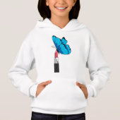 Butterfly met lipstick (Voorkant)