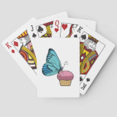 Butterfly met Muffin Pokerkaarten (Achterkant)