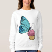 Butterfly met Muffin Trui (Voorkant)
