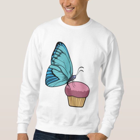 Butterfly met Muffin Trui (Voorkant)