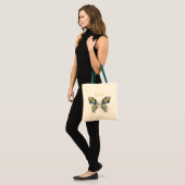 Butterfly met naam tote bag (Voorkant (model))
