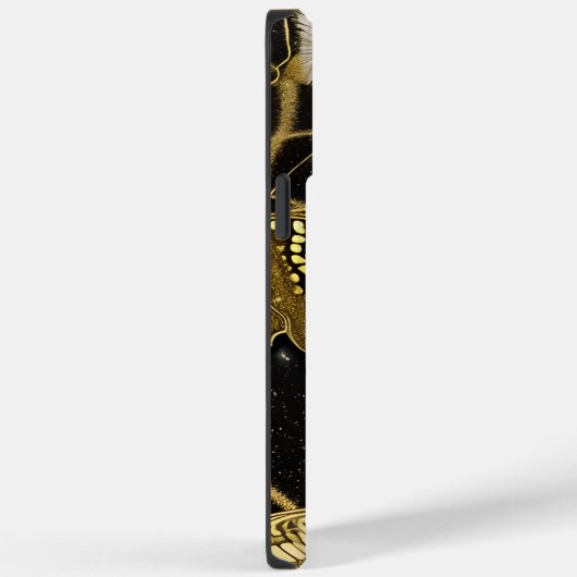 Butterfly met persoonlijke naam Case-Mate iPhone case (Achterkant / Rechts)