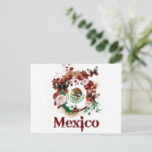 Butterfly Mexico Briefkaart (Staand voorkant)