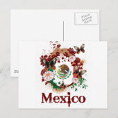 Butterfly Mexico Briefkaart (Voorkant / Achterkant)