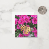 Butterfly Moment Notitiekaartje (Voorkant / Achterkant in situ)