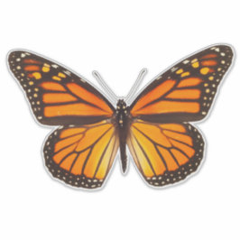 Butterfly Monarch 14-inch vinylSticker Sticker