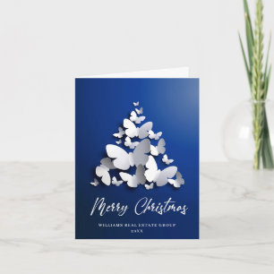 Butterfly Monarch Christmas Corporate Greeting Feestdagen Kaart