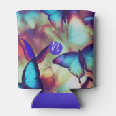 Butterfly Monogram Blikjeskoeler (Achterkant)