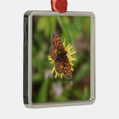 Butterfly - Mooi! Metalen Ornament (Rechts)