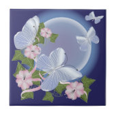 Butterfly Moon Beams Tegeltje (Voorkant)