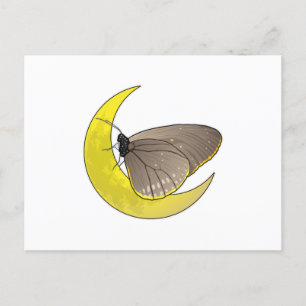 Butterfly Moon Briefkaart