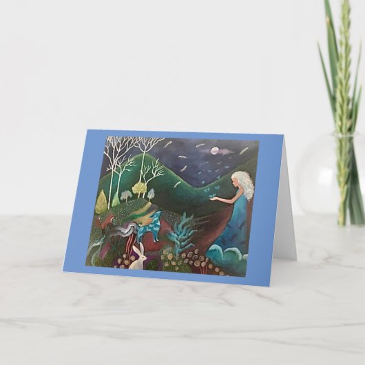 Butterfly Moon Kaart (Voorkant)