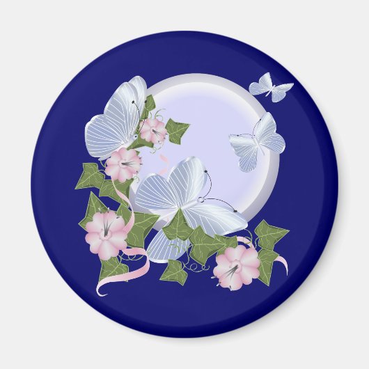 Butterfly Moon Magneet (Voorkant)