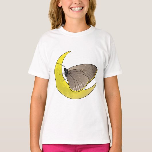 Butterfly Moon T-shirt (Voorkant)