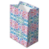 Butterfly Mosaic Gift Bag Medium Cadeauzakje (Voorkant Gekanteld)