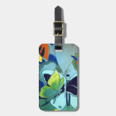 Butterfly Mosaic Gift Bagagelabel (Voorkant verticaal)