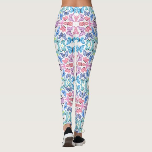 Butterfly Mosaic Leggings (Achterkant)