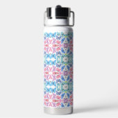 Butterfly Mosaic Water Bottle Waterfles (Achterkant)
