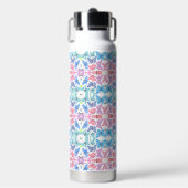 Butterfly Mosaic Water Bottle Waterfles (Voorkant)