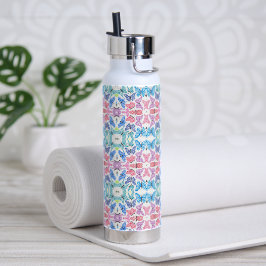Butterfly Mosaic Water Bottle Waterfles