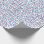 Butterfly Mosaic Wrapping Paper Cadeaupapier (Hoek)