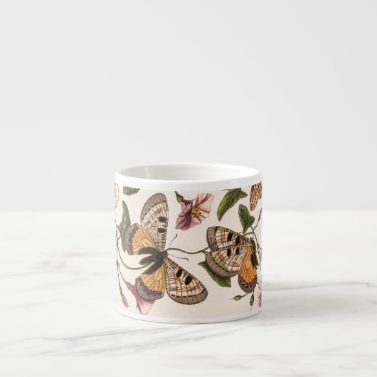Butterfly & Moth beroemd gemaakt door Paul Gervais Espresso Kop (Voorkant)
