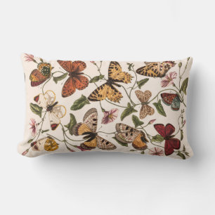 Butterfly &Moth beroemd gemaakt door Paul Gervais  Kussen