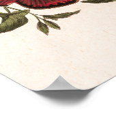 Butterfly & Moth beroemd gemaakt door Paul Gervais Poster (Hoek)