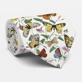 Butterfly & Moth beroemd gemaakt door Paul Gervais Stropdas