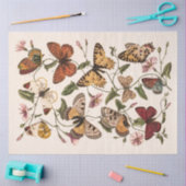 Butterfly & Moth beroemd gemaakt door Paul Gervais Tissuepapier (Craft)